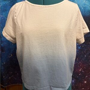 Madewell Cream Short Sleeve Tee